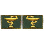 Петлицы мед служба цветные